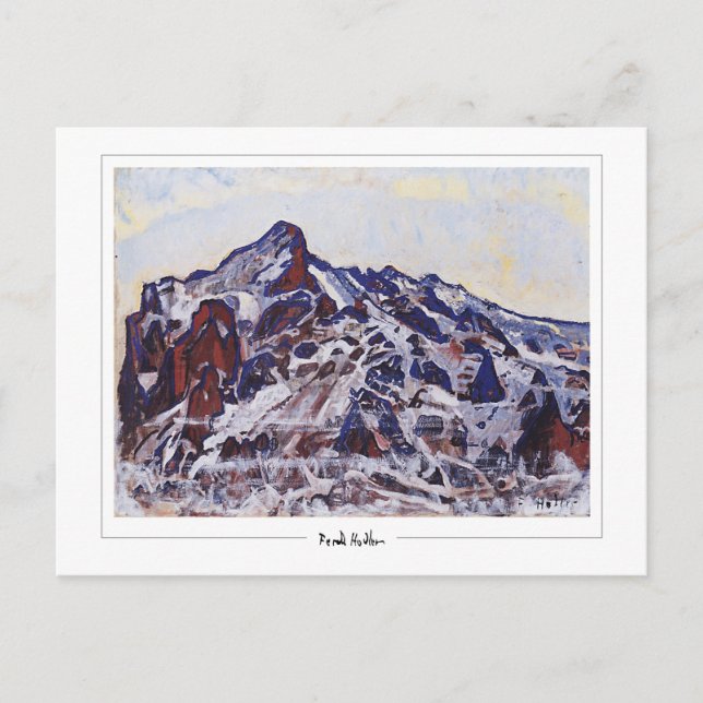 Ferdinand Hodler #79 - vykort för konstföremål (Framsida)