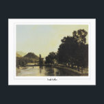 Ferdinand Hodler #80 - vykort för konst<br><div class="desc">Ferdinand Hodler - en morgon vid Interlaken 1875. Art & namnteckning vykort nr 80 av The Zedign House. Om du vill ha mer bilder och design från Ferdinand Hodler - Paintings & Teckning kan du gå till https://books.zedign.com/zas/106.html</div>