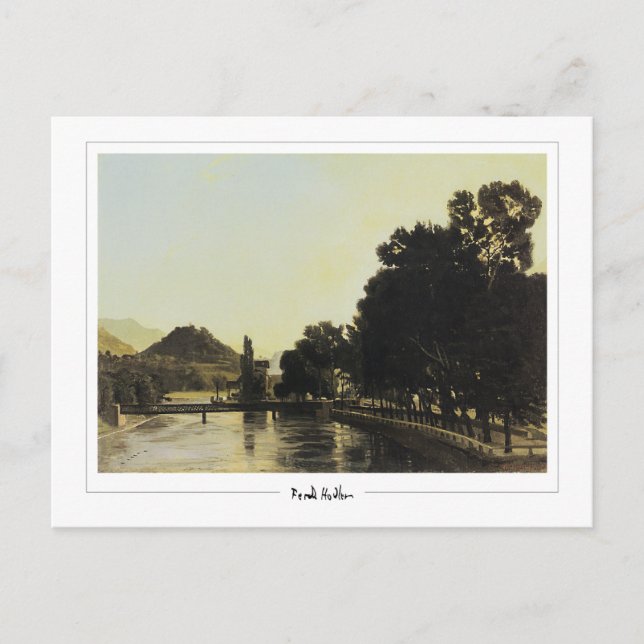 Ferdinand Hodler #80 - vykort för konst (Framsida)