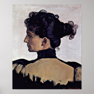 Ferdinand Hodler - Berthe Jacques fru av Poster