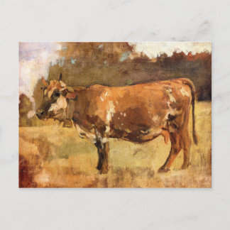 Ferdinand Hodler, Cow i en pastor Vykort