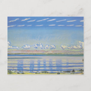 Ferdinand Hodler-Rhythmic liggande på Sjö Genève Vykort