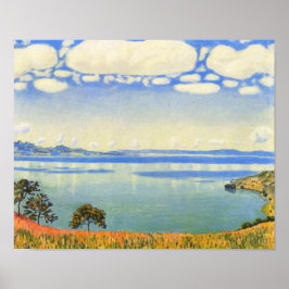 Ferdinand Hodler - Sjö Genève från Chexbres Poster