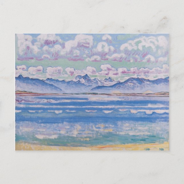 Ferdinand Hodler- Weisshorn av Montana Vykort (Framsida)