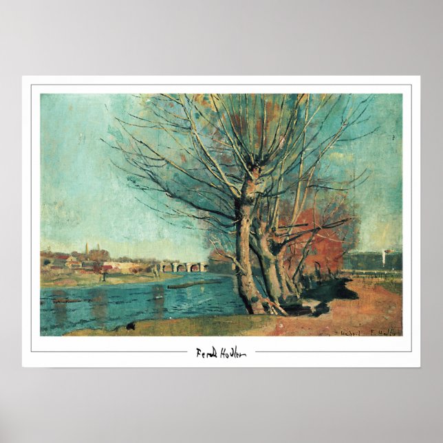Ferdinand Hodler Zedign Art Poster #94 (Framsidan)