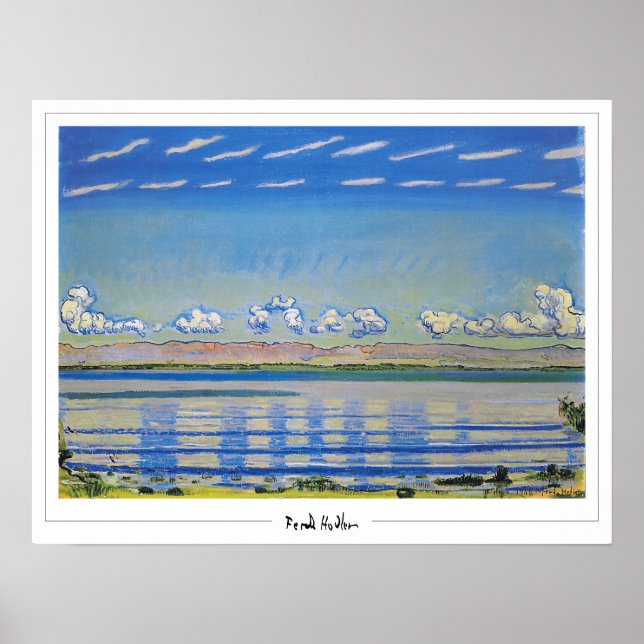 Ferdinand Hodler Zedign Art Poster nr 124 (Framsidan)