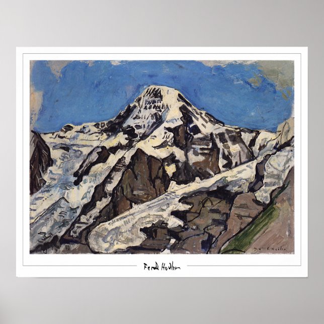 Ferdinand Hodler Zedign Art Poster nr 127 (Framsidan)