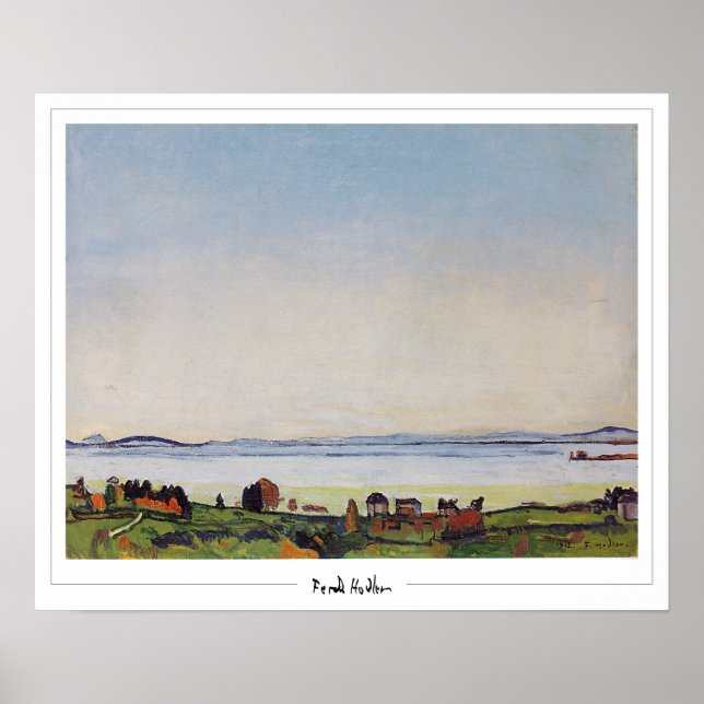 Ferdinand Hodler Zedign Art Poster nr 130 (Framsidan)