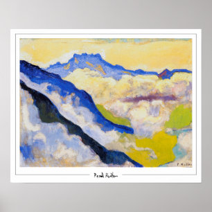 Ferdinand Hodler Zedign Art Poster nr 168
