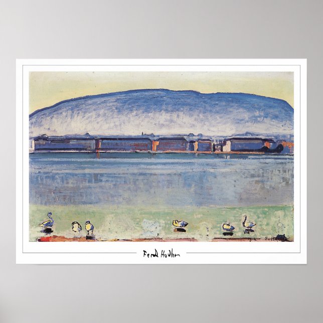 Ferdinand Hodler Zedign Art Poster nr 179 (Framsidan)
