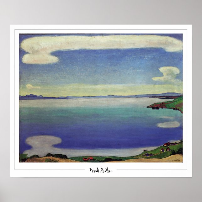 Ferdinand Hodler Zedign Art Poster nr 29 (Framsidan)