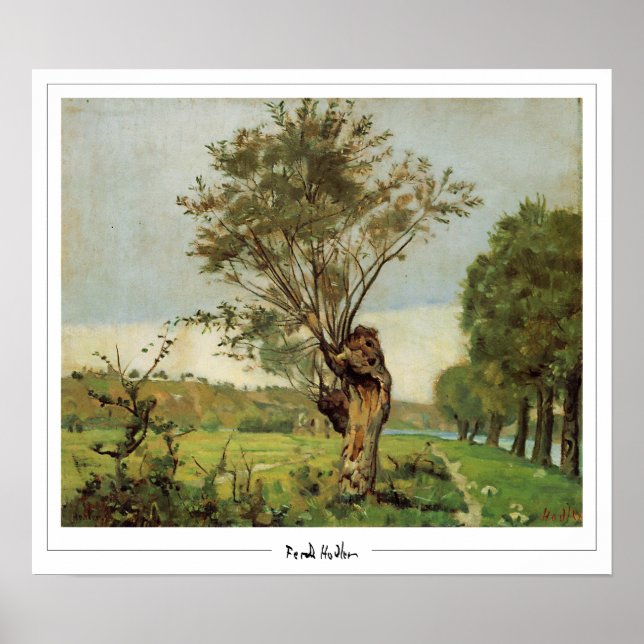 Ferdinand Hodler Zedign Art Poster nr 42 (Framsidan)