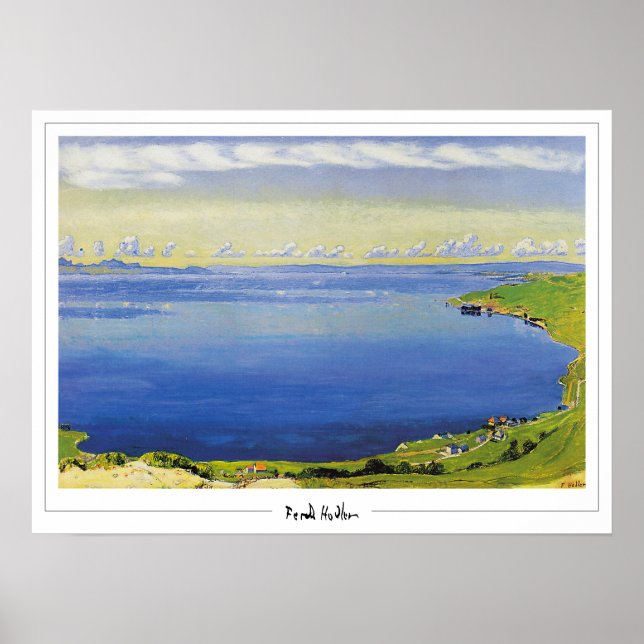 Ferdinand Hodler Zedign konstaffisch #120 Poster (Framsidan)
