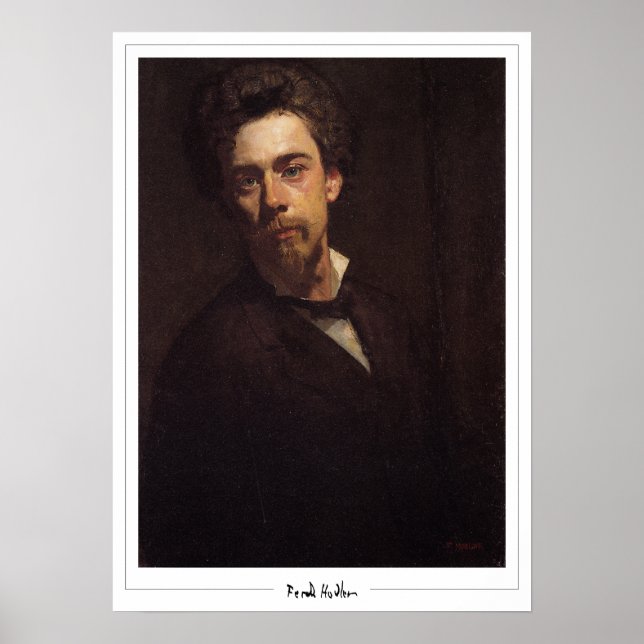 Ferdinand Hodler Zedign konstaffisch #134 Poster (Framsidan)