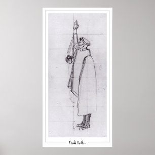 Ferdinand Hodler Zedign konstaffisch #216 Poster