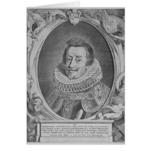 Ferdinand II, helig romersk kejsare Hälsningskort