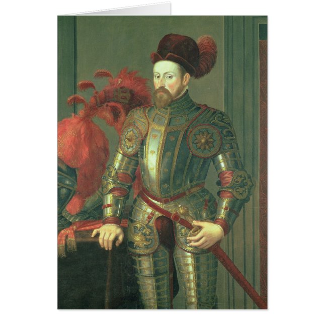 Ferdinand II, helig romersk kejsare Hälsningskort (Framsidan)
