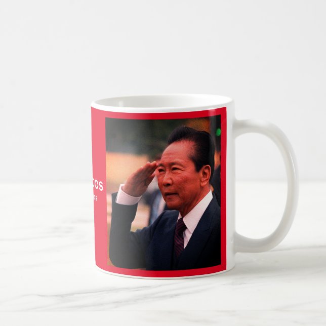 Ferdinand Marcos, Filippinernas tionde president Kaffemugg (Höger)