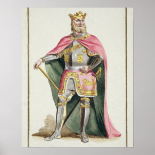 Ferdinand mig (1379-1416) kung av Aragon från Poster