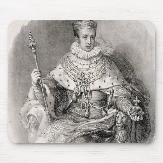 Ferdinand mig (1793-1875), kung av musmatta (Framsidan)