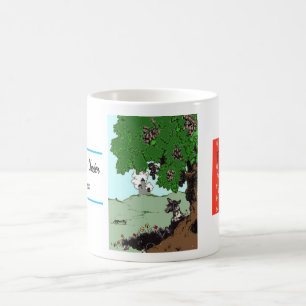 Ferdinand under Kork Träd Kaffemugg