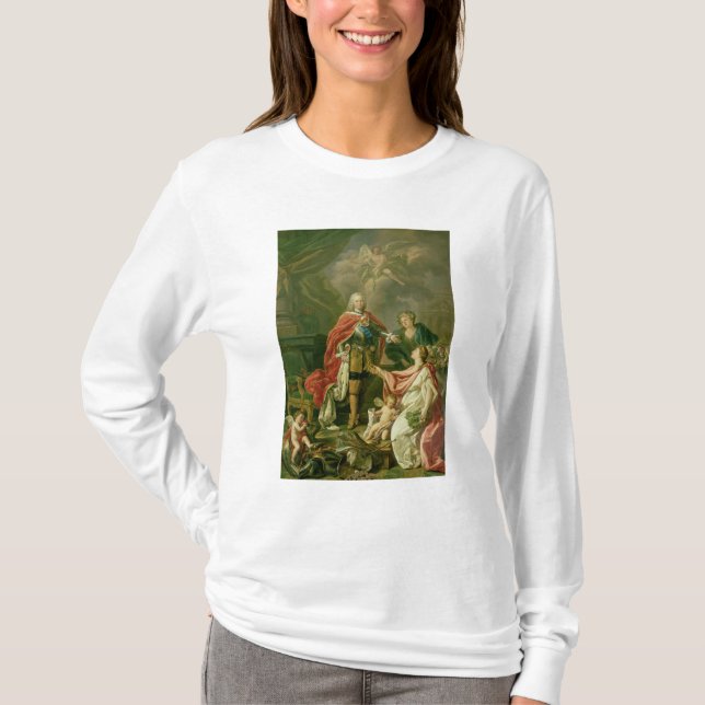 Ferdinand VI som beskyddare Tee Shirt (Framsida)