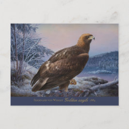 Ferdinand von Wright Golden eagle 1884 CC0314 Vykort