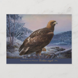 Ferdinand von Wright Golden eagle 1884 CC0314 Vykort