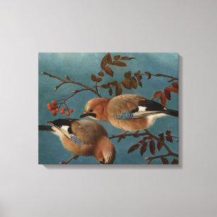 Ferdinand von Wright - Jays Canvastryck