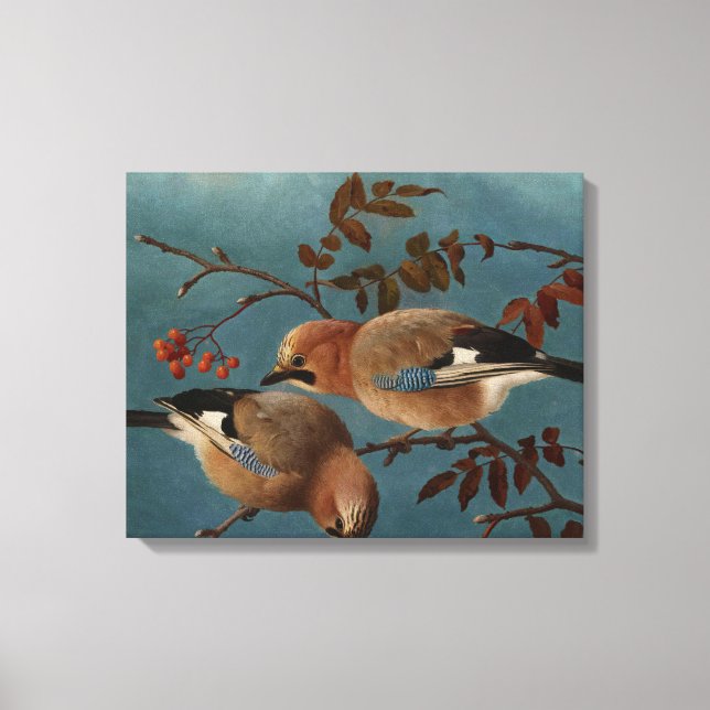 Ferdinand von Wright - Jays Canvastryck (Framsida)