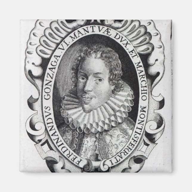 Ferdinando Gonzaga, Duke av Mantua Magnet (Framsidan)