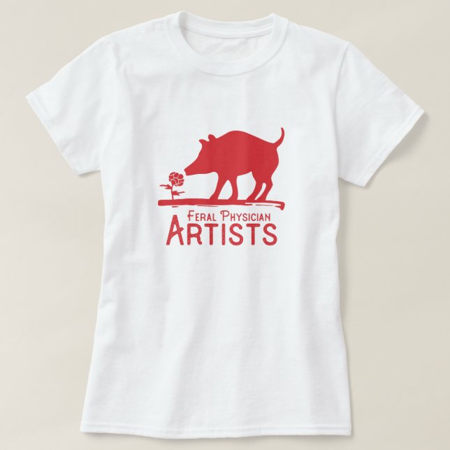 Ferenfysikartister T Shirt (Design framsida)
