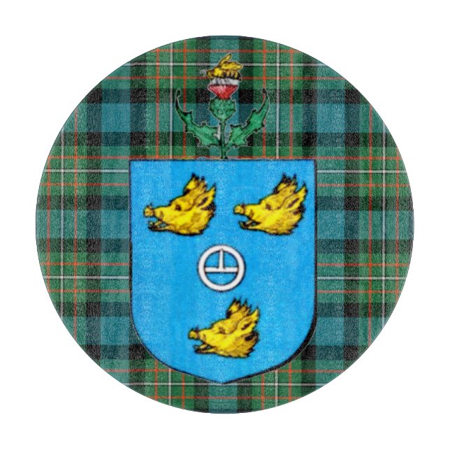 Ferguson clan shield cutting board (Framsidan)