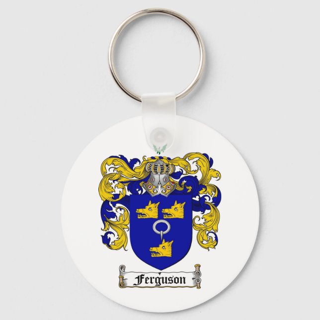 FERGUSON FAMILY CREST - FERGUSON JACKAR AV ARM NYCKELRING (Framsida)