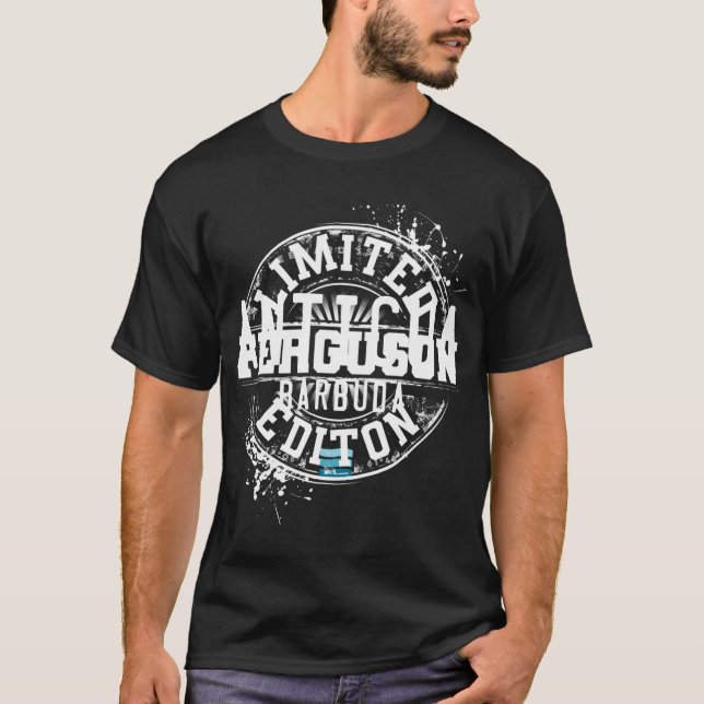 Ferguson Funny Surname Family Träd Birthday Reunio T Shirt (Framsida)