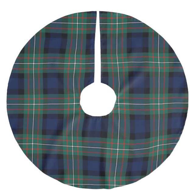 Ferguson Klan tartan Julgran Skirt Julgransmatta Borstad Polyester (Framsidan)