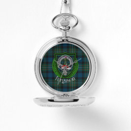Ferguson Scottish Clan Tartan & Crest Armbandsur