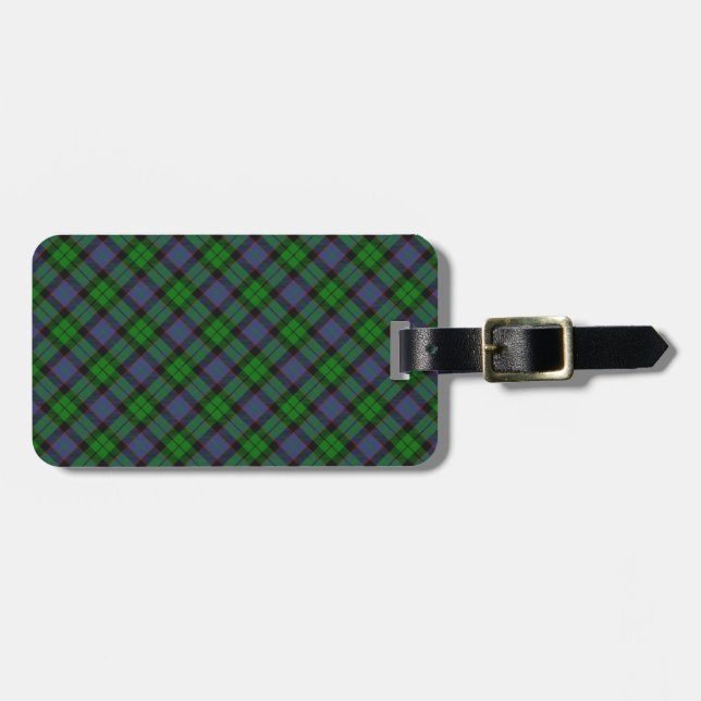 Ferguson Scottish Klan Tartan Design Bagagebricka (Horisontell Framsida)