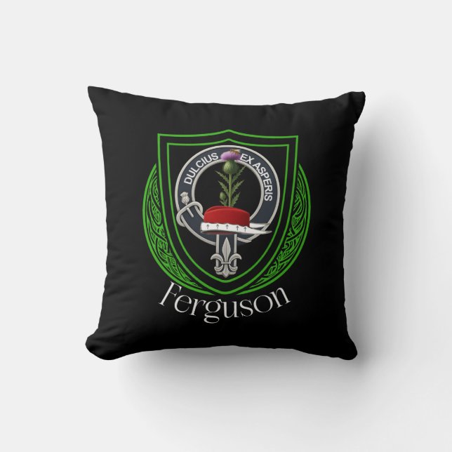 Ferguson skotska klanvapen kudde (Framsida)