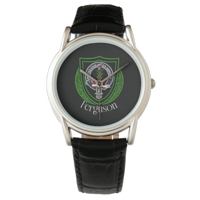 Ferguson skotskt klanvapen armbandsur (Framsida)