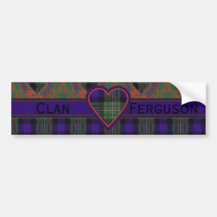 Ferguson skottTartan Bildekal