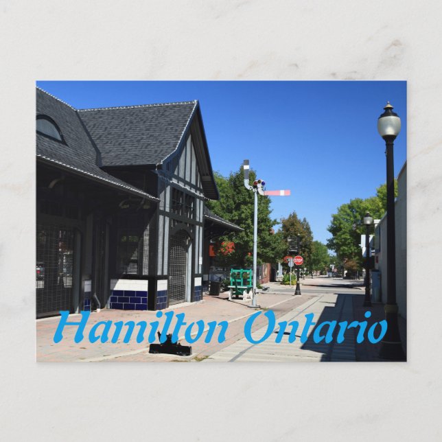 Ferguson Station Hamilton Ontario Vykort (Framsida)