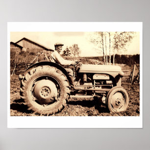 Ferguson-traktor 1950 Poster