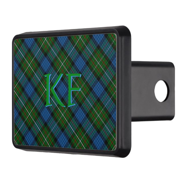 Fergusson Officiell Tartan med monogram/ initialer Dragkroksskydd (Vänster)