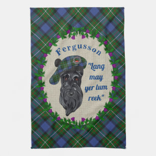 Fergusson Scottie Hund Kitchen Towel Kökshandduk