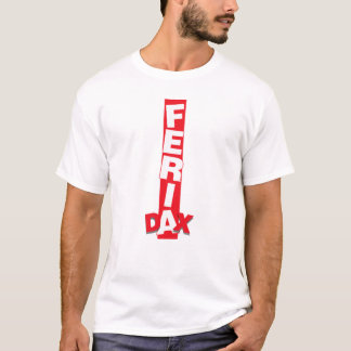 Feria Dax bande rouge & blanc T Shirt