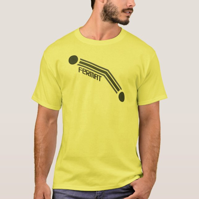 Fermat grafisk T Tee Shirt (Framsida)