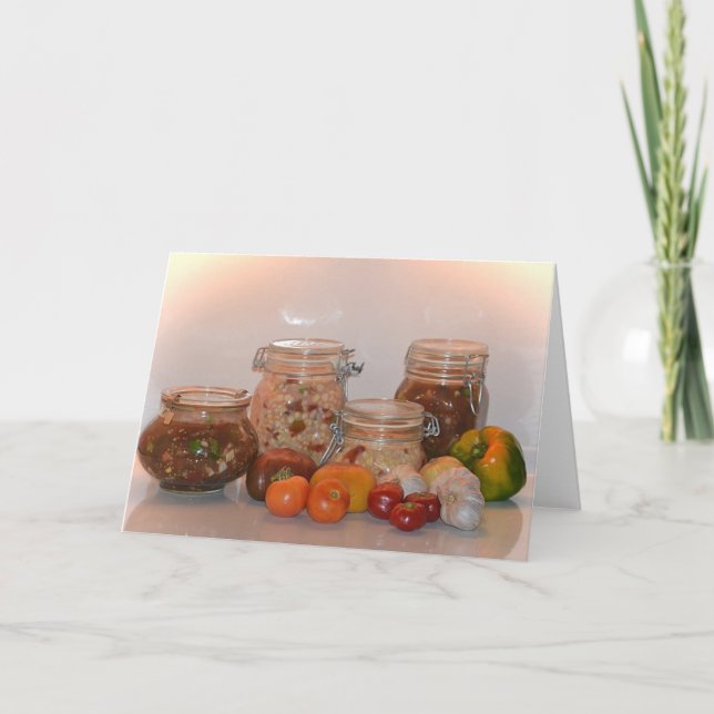 Fermenterat Veggie Note-kort Kort (Framsida)
