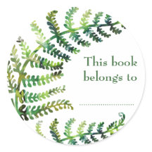 Fern Bookplate-fästen