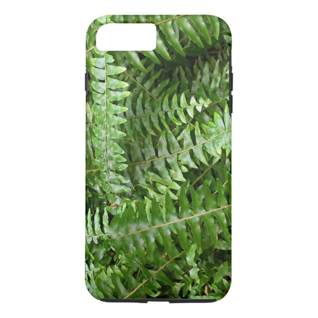 Fern Fronts I Grönt Nature Case-Mate iPhone Skal (Baksida)